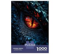 Jigsaw Puzzle1000 Pieces Dragon Eye Close-Up Adult Jigsaw Relaxing Games Staycation Kill Time Unique Gifts for Birthday And Christmas 38x26cm/1000pcs