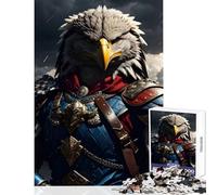 Jigsaw Puzzle1000 Pieces Fantasy Eagle Armor Jigsaws for Adults Puzzle Hand Speed Race for Birthday, Chrismas Family Fun & Game Night (38x52cm)