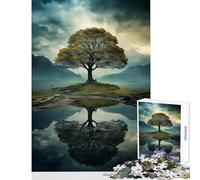 Jigsaw Puzzle1000 Pieces Fantasy Landscape Puzzles for Teenagers Hand Speed Race for Birthday, Chrismas Brain Intelligence Challenge Addictive Toys (50x75cm)
