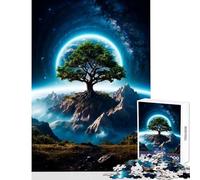 Jigsaw Puzzle1000 Pieces Martian Tree Educational Toy Great Gift for Games Family Game Improving Love between Couples Size 38x52cm