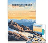 Jigsaw Puzzle1000 Pieces Mount Kosciuszko Australia Relax Games Decompressing Intellectual Artists' Collection Fine Arts 50x75cm