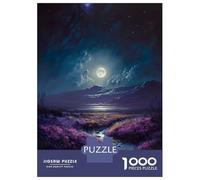 Jigsaw Puzzle1000 Pieces Mystic Purple Mountain Adult Jigsaw Puzzle Hands-on Game For Family Fun Unique Gifts for Birthday And Christmas 70x50cm/1000pcs