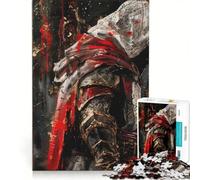 Jigsaw Puzzle1000 Pieces Never Surrender Brain Teaser Game Train Your Brain And Hands Suitable for Desktop Decoration 50x75cm