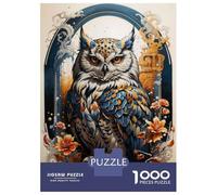Jigsaw Puzzle1000 Pieces Owl Celestial Guardian Adult Jigsaw Puzzle Hands-on Game For Family Fun Unique Gifts for Birthday And Christmas 38x26cm/1000pcs