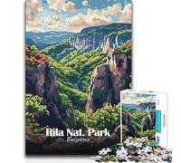 Jigsaw Puzzle1000 Pieces Rila National Park, Bulgaria Perfect Decoration Art Work Gift for And from 14 Years And over (size 50x75cm)
