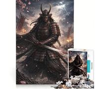 Jigsaw Puzzle1000 Pieces Samurai from The Edo Period, Brain Teaser Game, Train Your Brain And Hands, Suitable for Desktop Decoration 38x52cm