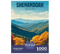 Jigsaw Puzzle1000 Pieces Shenandoah National Park Adult Jigsaw Relaxing Games Staycation Kill Time Unique Gifts for Birthday And Christmas 70x50cm/1000pcs
