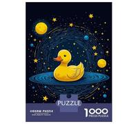 Jigsaw Puzzle1000 Pieces Space Duck Goose Adult Jigsaw Puzzle Hands-on Game For Family Fun Unique Gifts for Birthday And Christmas 52x38cm/1000pcs