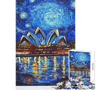 Jigsaw Puzzle1000 Pieces Starry Opera Reflections Relax Games Precision Cutting Toy Wall Decor Deal As Gifts for The Whole Family (38X52cm)