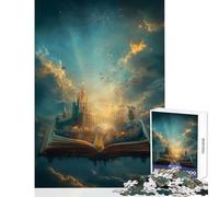 Jigsaw Puzzle1000 Pieces The Cloudborne Chapters Jigsaw Puzzles for Adults Stress Reliever Difficult And Challenge Addictive Toys to Cultivate Patience (38x26cm)