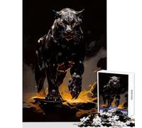 Jigsaw Puzzle1000 Pieces The Jungle Phantom Jigsaws for Adults Puzzle Hand Speed Race for Birthday, Chrismas Family Fun & Game Night (38x52cm)