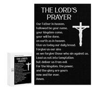 Jigsaw Puzzle300 PCS LORDS PRAYER CRUCIFIXION Puzzle for Adults Relaxing Games Improve Memory Unique Gifts for Birthday And Christmas 300 PCS