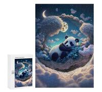 Jigsaw Puzzle300 PCS Panda Dreams in Clouds Puzzle for Adults Relaxing Games Improve Memory Unique Gifts for Birthday And Christmas 300 PCS