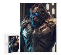 Jigsaw Puzzle500 PCS Gorilla in Futuristic Armor Puzzle for Adults Relaxing Games Improve Memory Unique Gifts for Birthday And Christmas 500 PCS