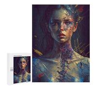 Jigsaw Puzzle500 PCS Painted Soul Abstract Artwork Puzzle for Adults Relaxing Games Improve Memory Unique Gifts for Birthday And Christmas 500 PCS