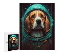 Jigsaw Puzzle500 PCS Space Pup Portrait Puzzle for Adults Relaxing Games Improve Memory Unique Gifts for Birthday And Christmas 500 PCS