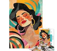 Jigsaw Puzzles 1000 A Happy Latina Fun Activities at Home Tough Challenge Impossible Game for And from 14 Years And over (50x75cm)