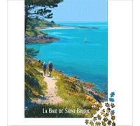 jigsaw puzzles 1000 Affiche La Baie De Saint | Perfect decoration But Fun And Humorous gifts for friends and family 50x75cm