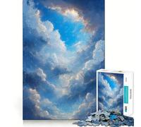 Jigsaw Puzzles 1000 Azure Awakening Accurate Joint Fun Cognitive Fun Play Slow Time Fun Birthday Art Play (50x75cm)
