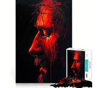 Jigsaw Puzzles 1000 Blood And Thorns Seamless Edge Play, Thinking Fun Game, Idle Fun Time, Xmas Art Gift (38x52cm)