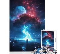 Jigsaw Puzzles 1000 Celestial Awakening Jigsaw Puzzles for Adults Difficult Challenge Help The Brain Exercise Christmas Birthday Gifts (50x75cm)