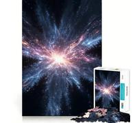 Jigsaw Puzzles 1000 Center of The Universe Above Forest Accurate Cut Art Mental Skill Game Easy Play Game Xmas Art Gift (50x75cm)