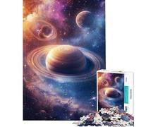 Jigsaw Puzzles 1000 Cosmic Planet Visions Jigsaw for Teenagers Staycation Kill Time Challenging To Complete Stress Reduction Gifts (Size 50x75cm)