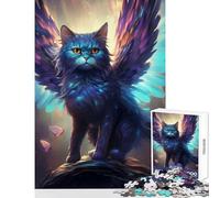 Jigsaw Puzzles 1000 Erebor Cat Guardian Jigsaw for Teenagers Staycation Kill Time Challenging To Complete Stress Reduction Gifts (38x52cm)