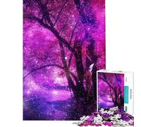 Jigsaw Puzzles 1000 Fae in The Pink Forest Jigsaw for Teenagers Staycation Kill Time Challenging To Complete Stress Reduction Gifts (Size 38x26cm)