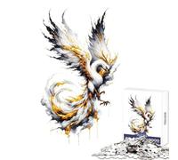 Jigsaw Puzzles 1000 Oil Phoenix Jigsaw Puzzles for Adults Difficult Challenge Help The Brain Exercise Christmas Birthday Gifts (50x75cm)