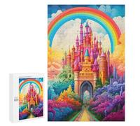 Jigsaw Puzzles 1000 PCS for Adults A Rainbow Fairytale Puzzles for Adults Fun Games Staycation Kill Time for Birthday, Chrismas 1000 PCS