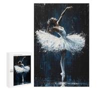 Jigsaw Puzzles 1000 PCS for Adults Ballerina Modern Teenagers Puzzles Hands-on Game Precision Cutting Help The Brain Exercise 1000 PCS