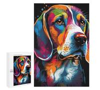 Jigsaw Puzzles 1000 PCS for Adults Beagle Style 2 Teenagers Puzzles Hands-on Game Precision Cutting Help The Brain Exercise 1000 PCS