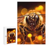 Jigsaw Puzzles 1000 PCS for Adults Bee Honey Adult Jigsaw Puzzle Toy Wall Decor Analysis And Logic Challenging To Complete 1000 PCS