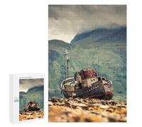 Jigsaw Puzzles 1000 PCS for Adults Corpach Shipwreck Teenagers Puzzles Hands-on Game Precision Cutting Help The Brain Exercise 1000 PCS