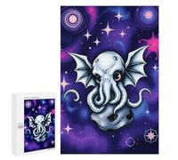 Jigsaw Puzzles 1000 PCS for Adults Cthulhu Space Creature Teenagers Puzzles Toy Wall Decor Perfect Decoration Challenging To Complete 1000 PCS