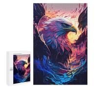 Jigsaw Puzzles 1000 PCS for Adults Eagle Spirit Painting Jigsaw for Adults Anti-Stress Toys A Work of Art Great Gift for Gaming 1000 PCS