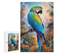 Jigsaw Puzzles 1000 PCS for Adults Enchanted Parrot Teenagers Puzzles Hands-on Game Precision Cutting Help The Brain Exercise 1000 PCS
