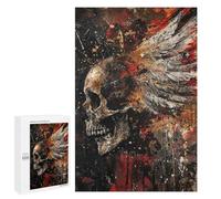 Jigsaw Puzzles 1000 PCS for Adults Flying Skull Teenagers Puzzles Hands-on Game Precision Cutting Help The Brain Exercise 1000 PCS
