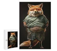 Jigsaw Puzzles 1000 PCS for Adults Fox Fat Teenagers Puzzles Hands-on Game Precision Cutting Help The Brain Exercise 1000 PCS