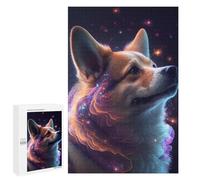 Jigsaw Puzzles 1000 PCS for Adults Galaxy Shiba Inu Doge Teenagers Puzzles Hands-on Game Precision Cutting Help The Brain Exercise 1000 PCS