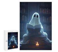 Jigsaw Puzzles 1000 PCS for Adults Ghost in The Library Teenagers Puzzles Hands-on Game Precision Cutting Help The Brain Exercise 1000 PCS