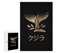 Jigsaw Puzzles 1000 PCS for Adults Gold Whale Japanese 2 Teenagers Puzzles Hands-on Game Precision Cutting Help The Brain Exercise 1000 PCS