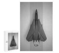 Jigsaw Puzzles 1000 PCS for Adults Grumman F14 Tomcat Adult Jigsaw Puzzle Toy Wall Decor Analysis And Logic Challenging To Complete 1000 PCS