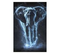Jigsaw Puzzles 1000 PCS for Adults Luminescent Elephant Stomp Adult Jigsaw Toy Wall Decor Difficult Challenge Great Gift for Gaming 1000 PCS