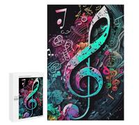 Jigsaw Puzzles 1000 PCS for Adults Musical Symphony Puzzles for Adults Fun Games Staycation Kill Time for Birthday, Chrismas 1000 PCS