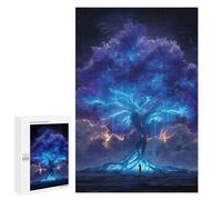 Jigsaw Puzzles 1000 PCS for Adults Mystical Tree Teenagers Puzzles Hands-on Game Precision Cutting Help The Brain Exercise 1000 PCS