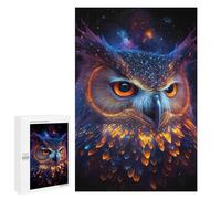 Jigsaw Puzzles 1000 PCS for Adults Nebula Owl V5 Teenagers Puzzles Hands-on Game Precision Cutting Help The Brain Exercise 1000 PCS