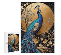 Jigsaw Puzzles 1000 PCS for Adults Peacock Kintsugi Art Adult Jigsaw Puzzle Toy Wall Decor Analysis And Logic Challenging To Complete 1000 PCS