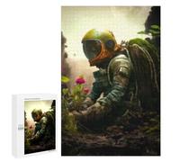 Jigsaw Puzzles 1000 PCS for Adults Post-Apocalyptic Adventure Space Suit Survival Jigsaw Puzzle Anti-Stress Toys For Family Fun Deal As Gifts for The Whole Family 1000 PCS